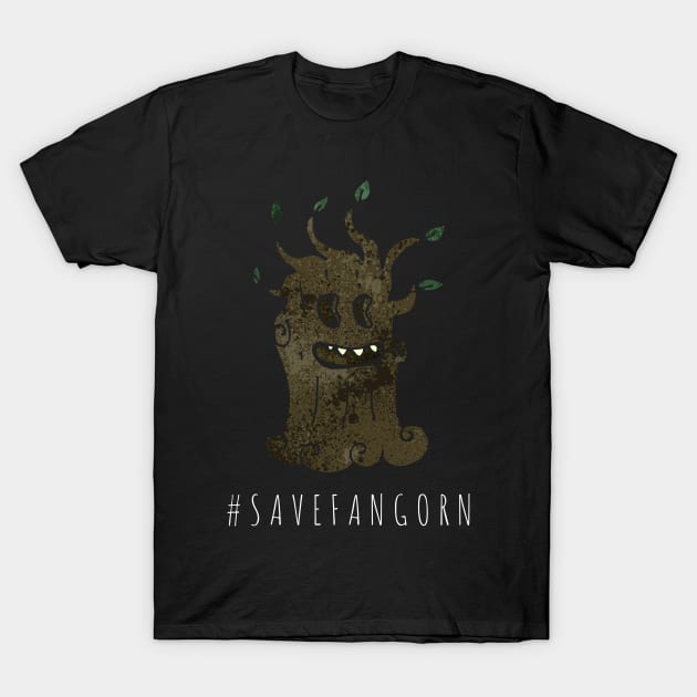 Save Fangorn - Ent - #savefangorn - Fantasy T-Shirt by Fenay-Designs